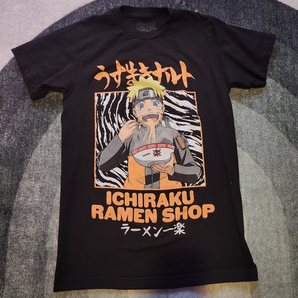 Black Ichiraku Ramen Shop Graphic T-Shirt - Picture 2 of 3